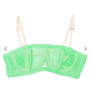 Mint Green Unlined Wired Bralette